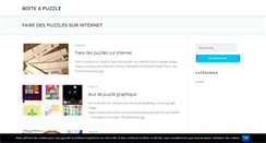 Desktop Screenshot of boiteapuzzle.fr